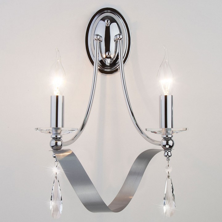 Бра Eurosvet Adelia 60064/2 хром - 0