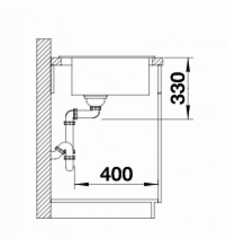 КУХОННАЯ МОЙКА BLANCO NAYA 6, СЕРЫЙ БЕЖ, 519644 - 5