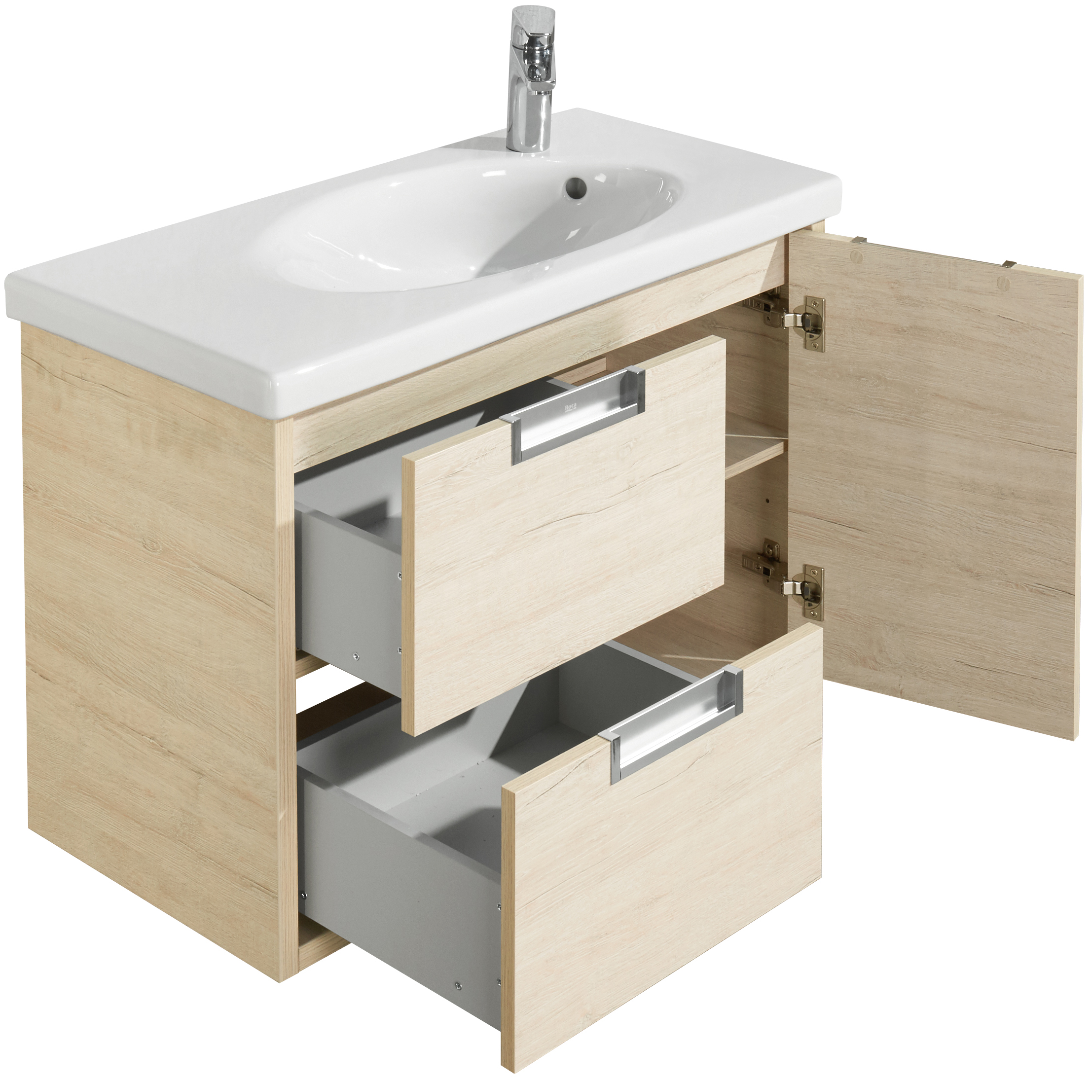 Тумба для комплекта Roca Etna 80 дуб верона 857301445 - 4