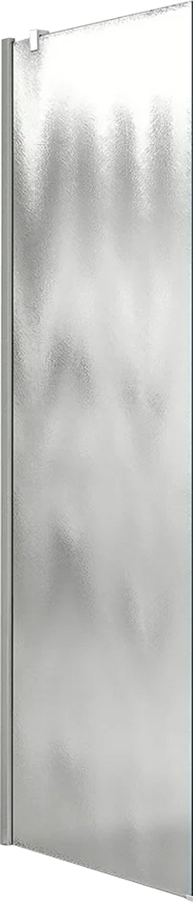 Боковая стенка Vincea Orta 90х190 хром стекло рифленое VSG-1O900CH - 0