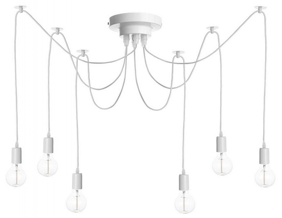 Подвесная люстра Loft IT Spider Loft1162W/6 - 0