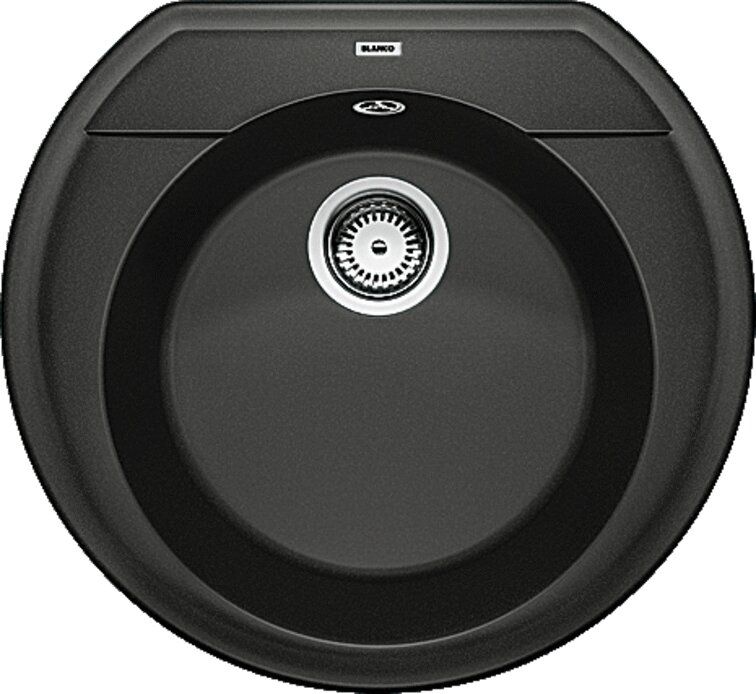 Мойка из гранита Blanco Rondoval черный  515679 - 0