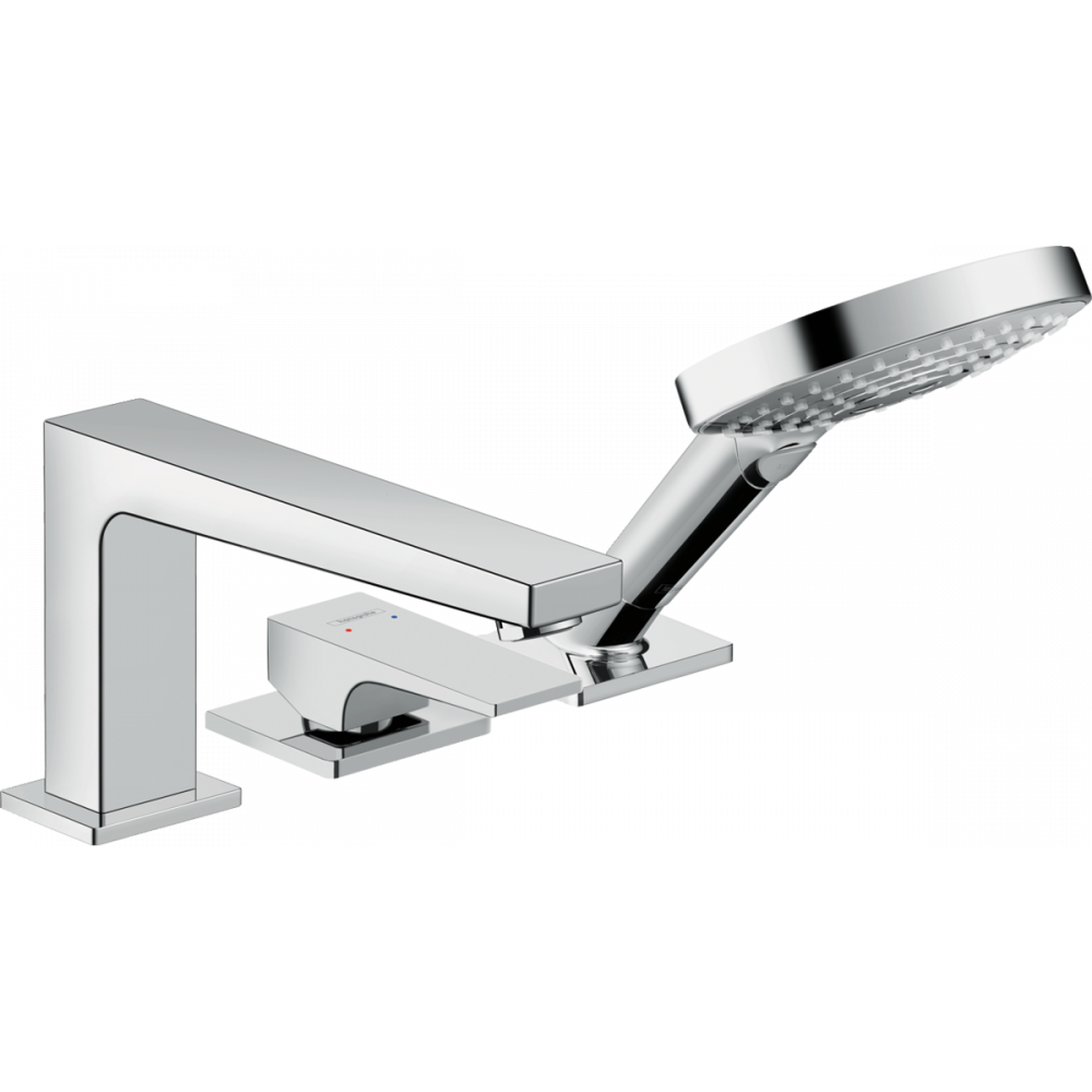 Смеситель Hansgrohe Metropol на край ванны, на 3 отверстия, хром 32551000 - 0