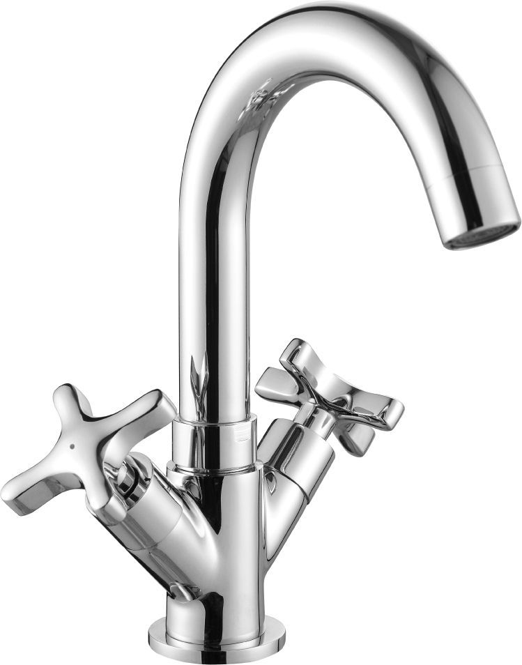 Смеситель для раковины Rossinka  хром  RS39-62U - 0