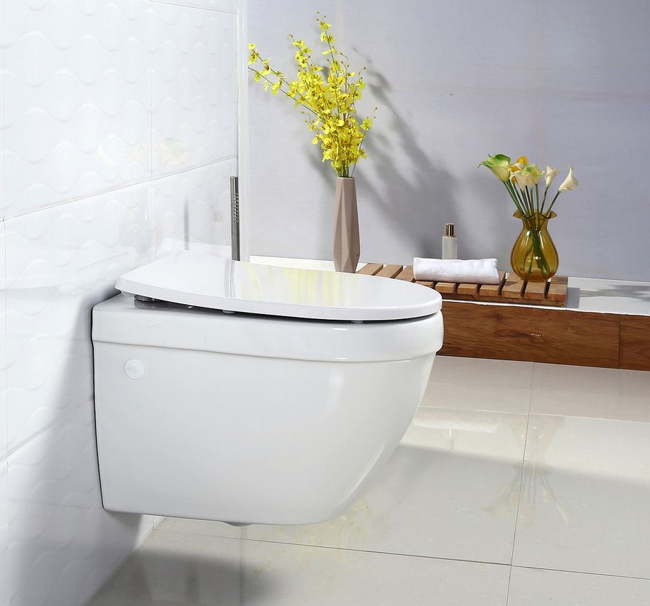 Унитаз подвесной BelBagno Cento-r BB509CH с сиденьем микролифт BB2031SC - 1