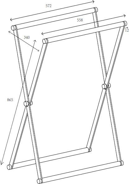 Рамка от корзины для белья Allen Brau Priority сталь матовый 6.32001-BS - 17