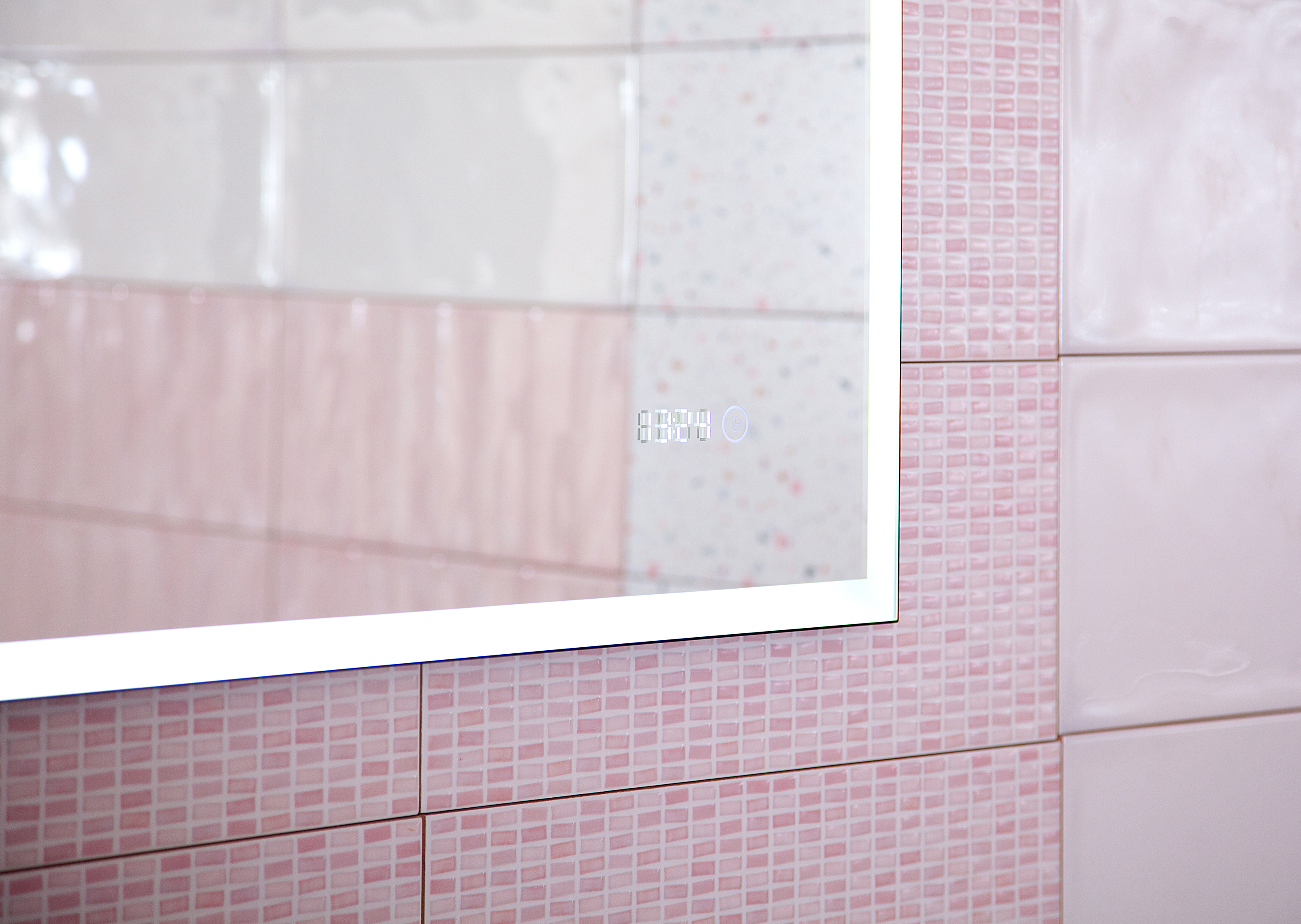 Зеркало Бриклаер Лофт 60 сенсор на зеркале, с подсветкой 4627125415722 - 5