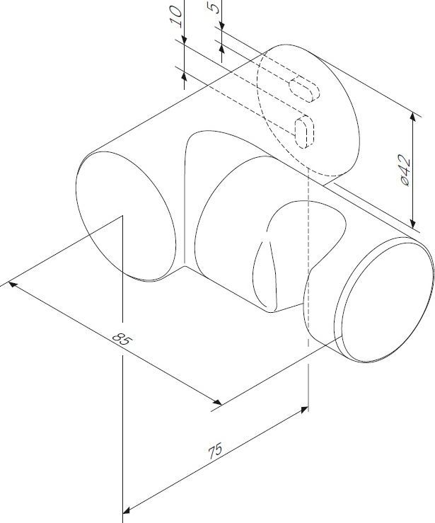 Настенный держатель AM.PM F0500864 - 1