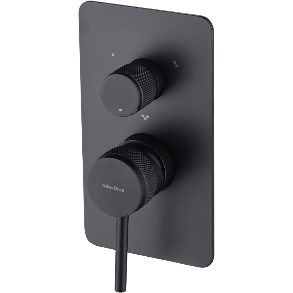 Смеситель для ванны с душем Allen Brau Priority черный матовый 5.31A11-31 - 0