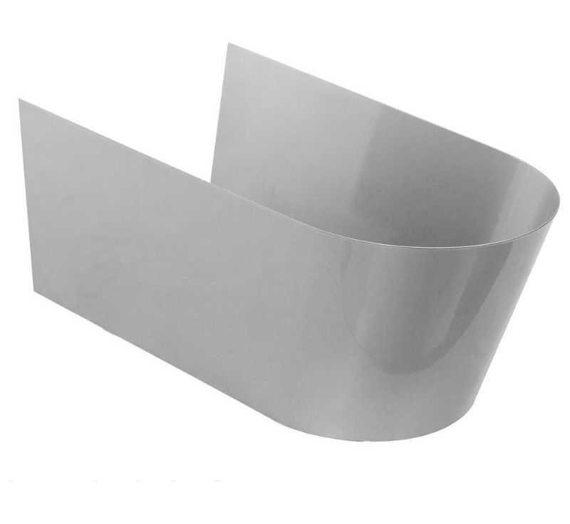 Обшивка металлическая для унитаза и биде Jacob Delafon Stillness E75629-39R серый металл - 0