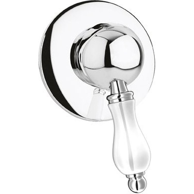 Ручка для смесителя Cezares Venezia хром, белый  VENEZIA-LDT-01-Bi - 0