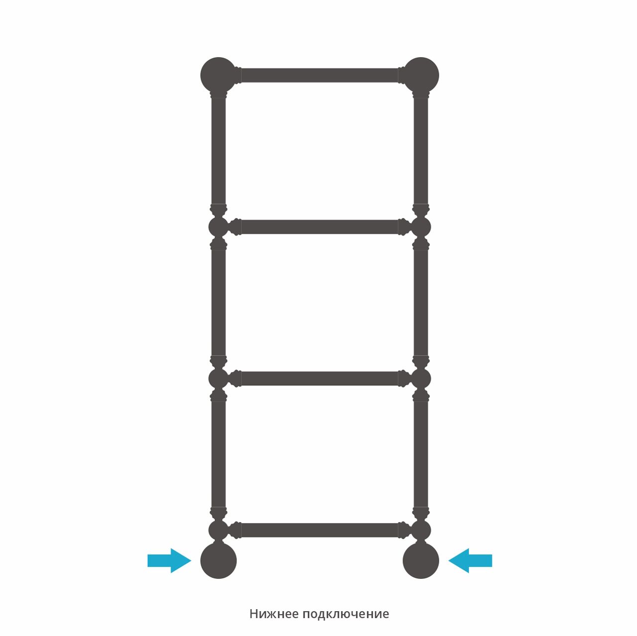 Полотенцесушитель водяной ДР 