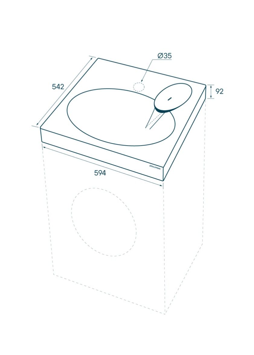 Раковина Paulmark Mond PM720431 - 4