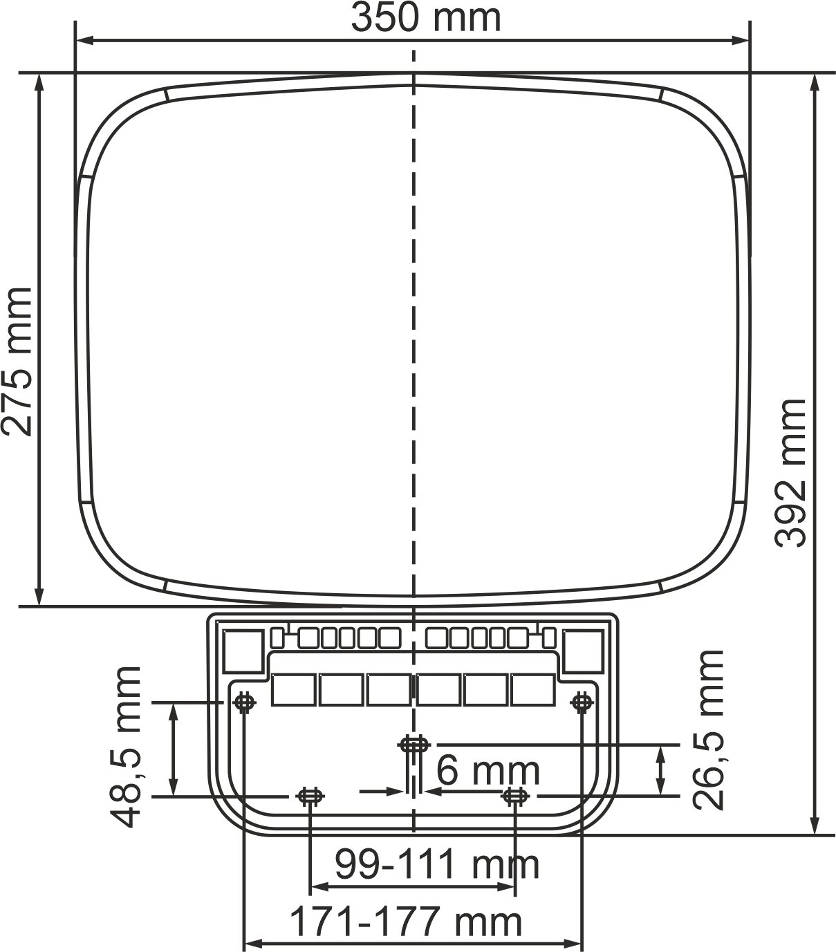 Сиденье для душа Wasserkraft SS402 черное - 1