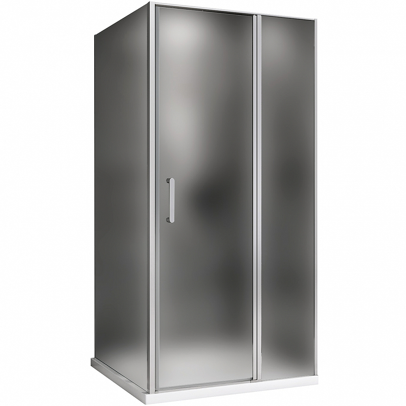 Душевой уголок Abber Sonnenstrand 110х80 хром стекло матовое AG04110MS-S80M - 0