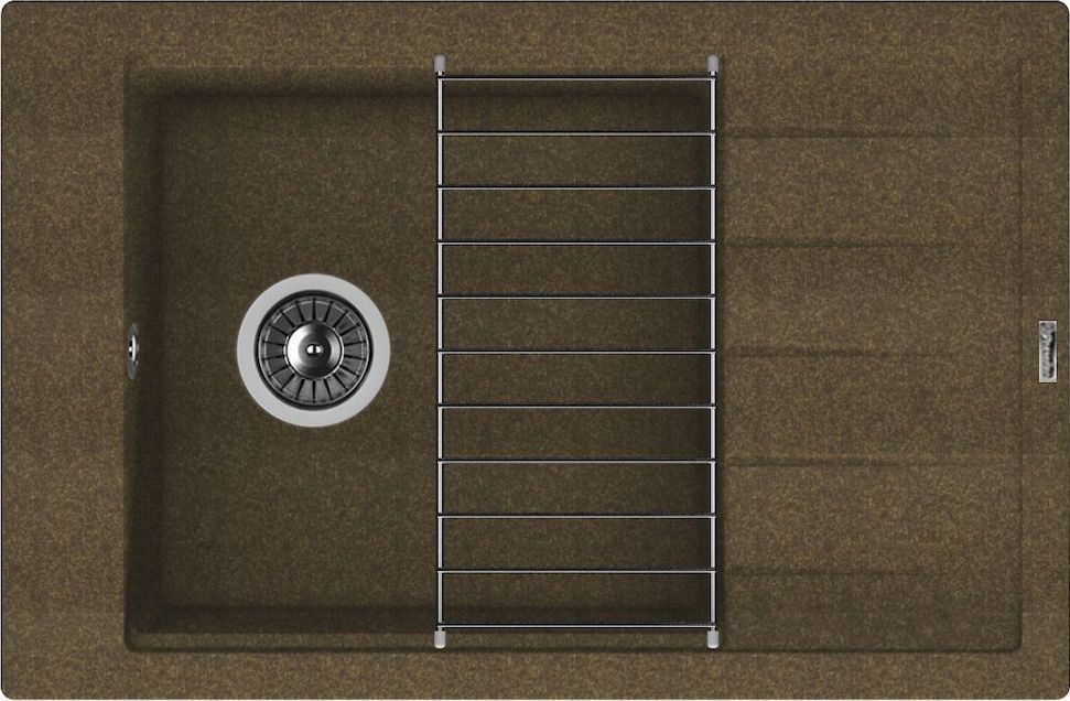 Мойка кухонная Florentina Липси 780Р коричневый 20.275.D0780.105 - 0