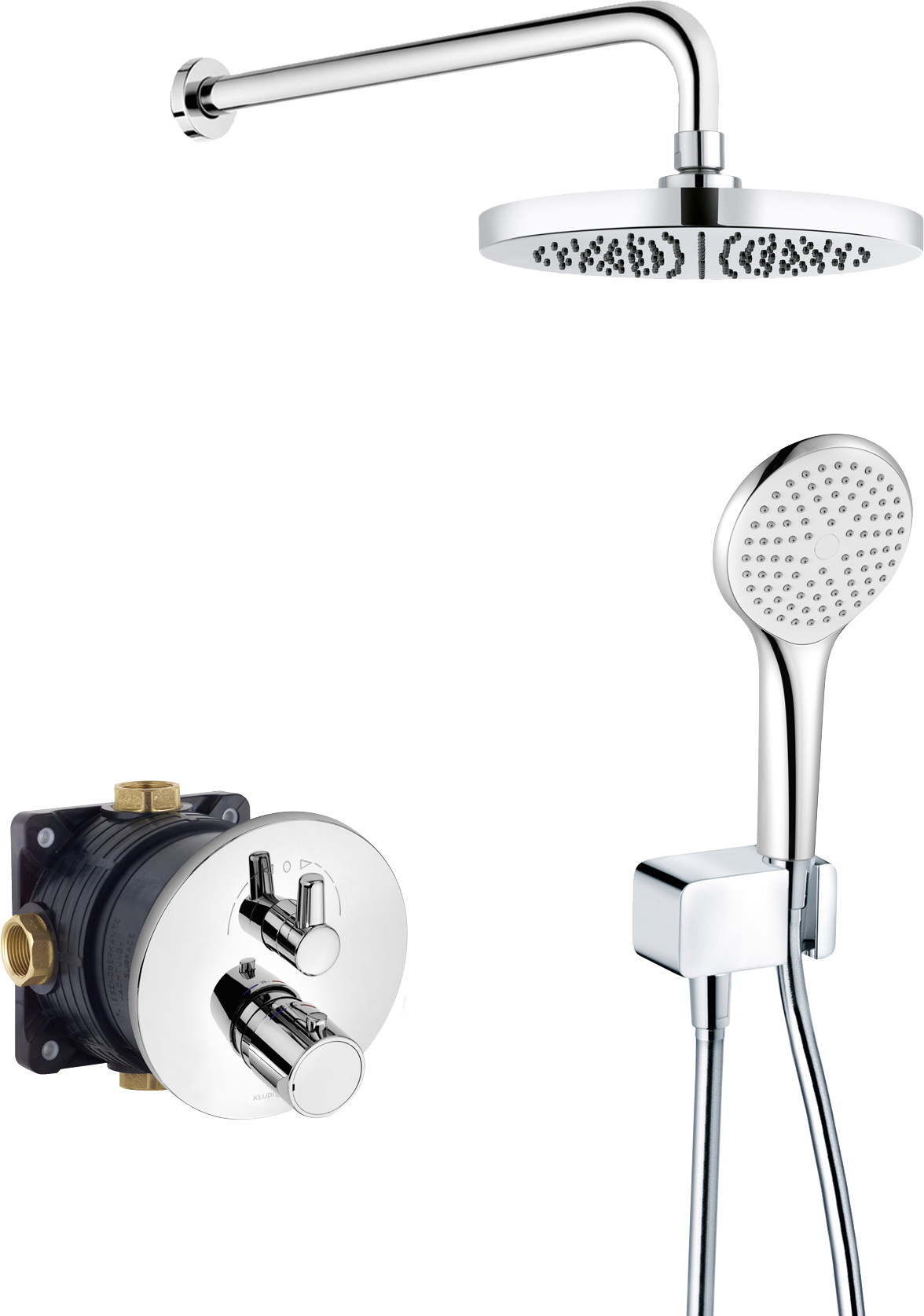 Душевой комплект Kludi Zenta 389300545 5 в 1 - 0
