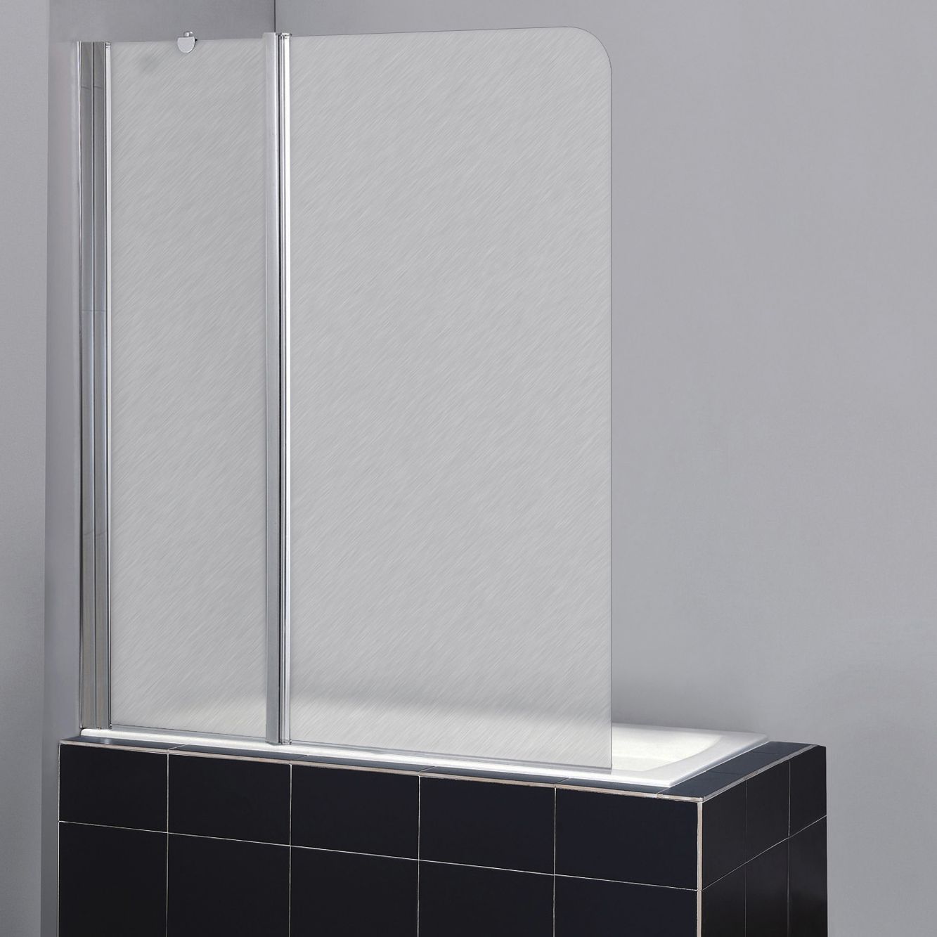 Шторка на ванну BelBagno Sela V 11 120/140 Ch Cr L SELA-V-11-120/140-Ch-Cr-L - 0