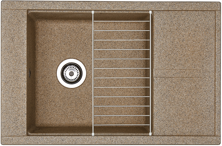 Мойка кухонная AQUATON Делия 78 терракотовая 1A715132DE270 - 2