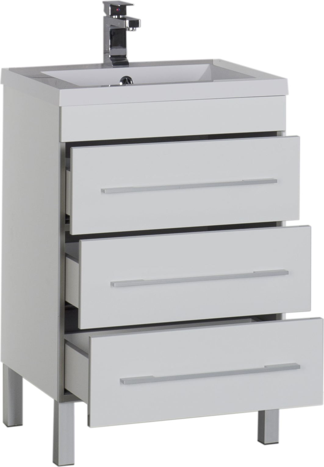 Тумба для комплекта Aquanet Верона 58 белая 178253 - 1