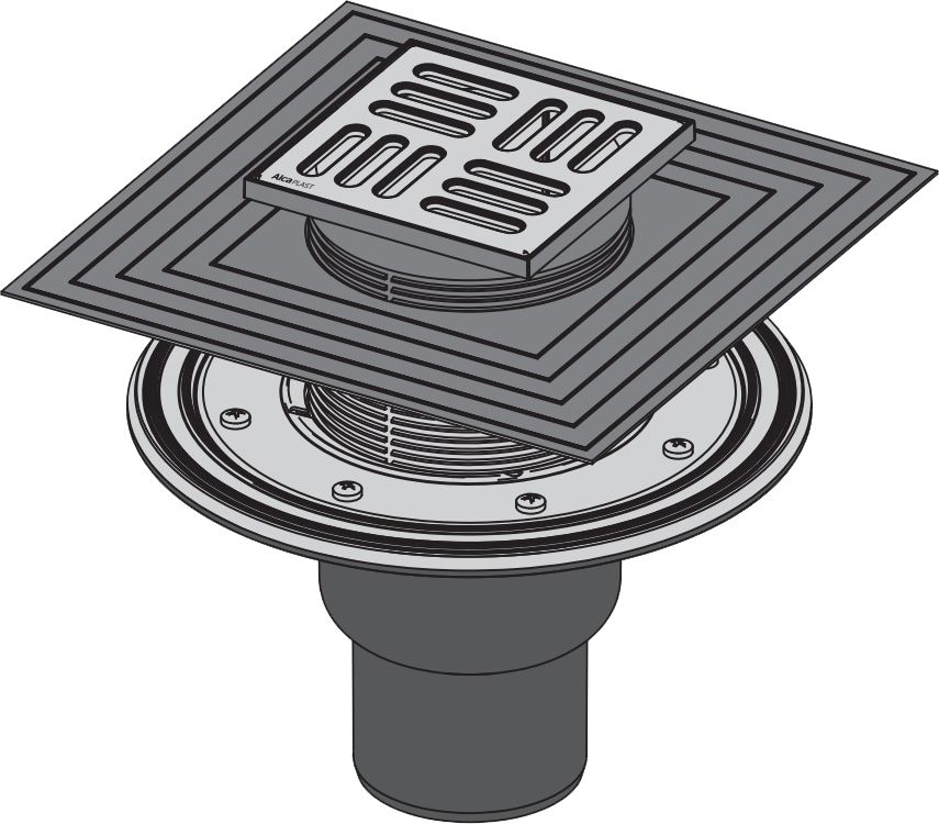 Душевой трап AlcaPlast APV4344 - 2