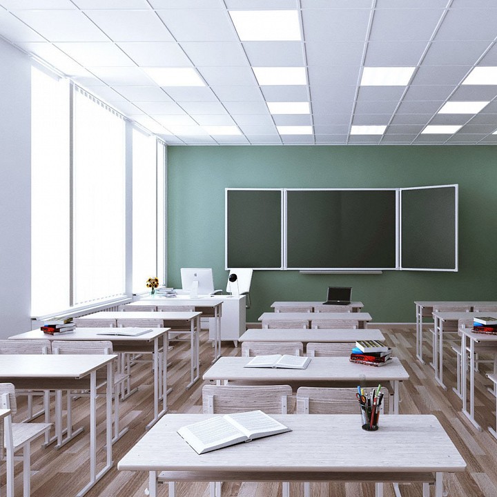 Светильник для потолка Армстронг Feron MASTER+ ДВО 36W-5000К-595х595х40-опал 48788 - 4