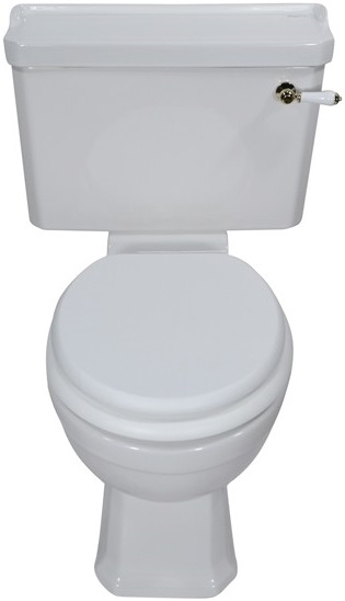 Унитаз напольный Magliezza Retro с боковой ручкой, цвет золото - 0