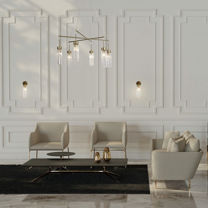 Бра Eurosvet Gilian 60163/1 латунь - 1