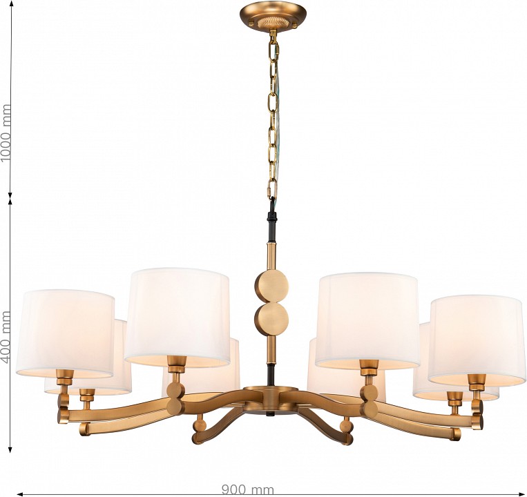 Подвесная люстра Favourite Roshe 2624-8P - 4