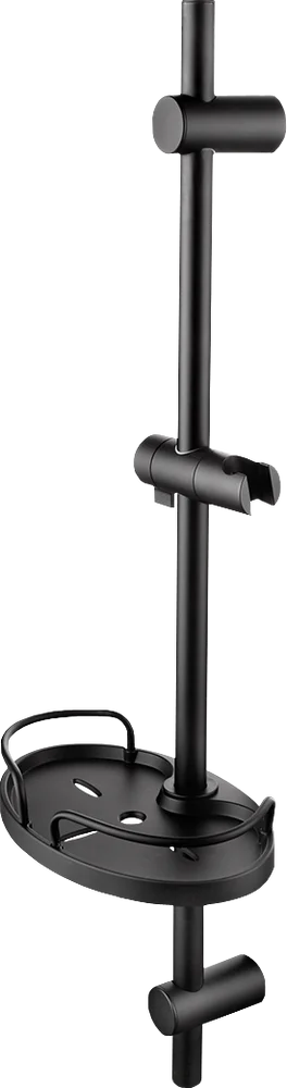 Душевая штанга Lemark Bronx черный, матовый  LM3775BL - 0