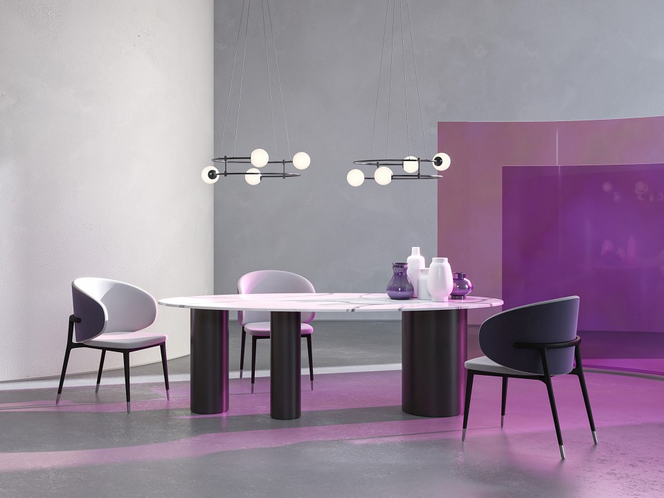 Подвесная люстра Maytoni Balance MOD317PL-04G - 2