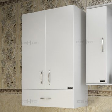 Шкаф СанТа ПШ 60х90 2 двери, 1 ящик 401012 - 0