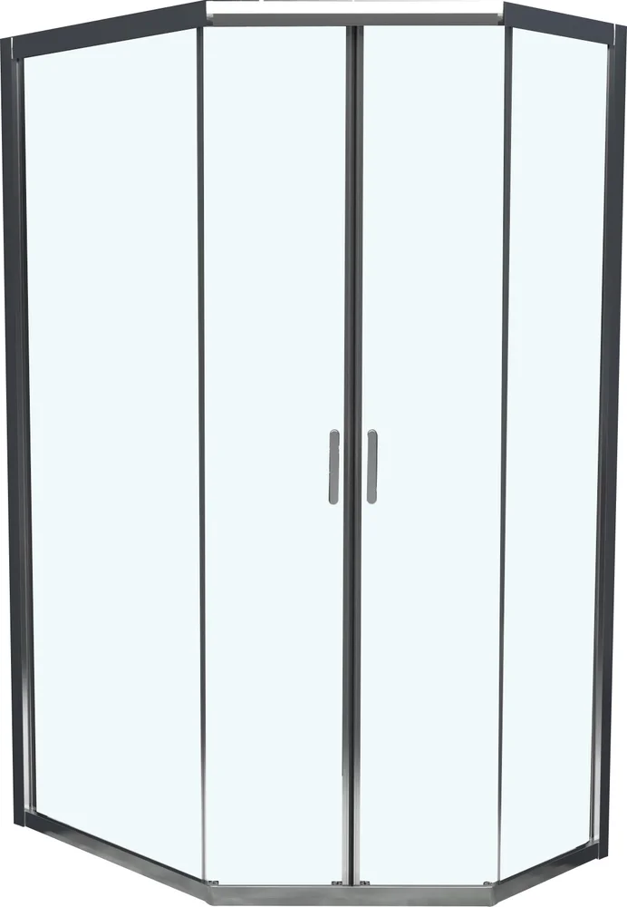 Душевой уголок BelBagno Uno 120х90 хром  UNO-195-PH-2-120/90-C-Cr - 1