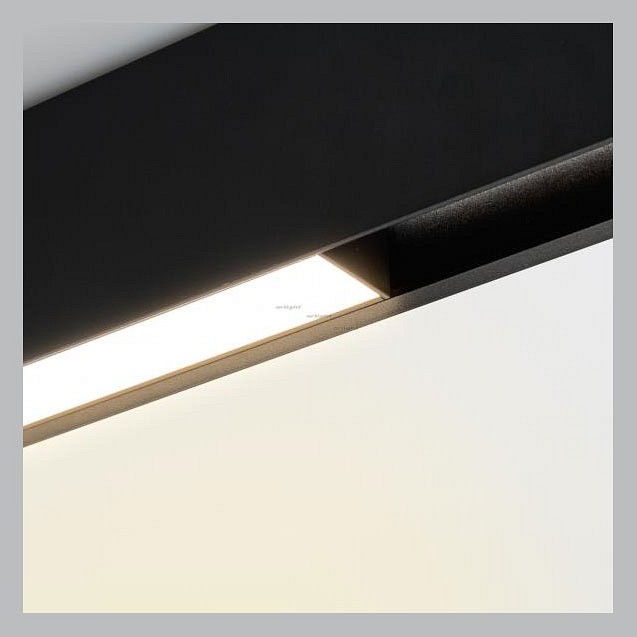 Трековый светодиодный светильник для магнитного шинопровода Arlight Mag-Flat-45-L405-12W Warm3000 026950 - 3
