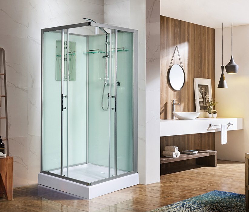 Душевая кабина Weltwasser WW500 Laine 1001 100х100 хром  10000003260 - 2