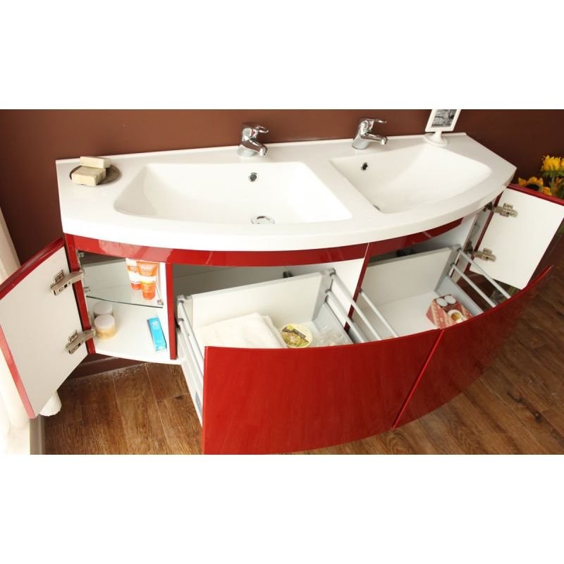 Раковина мебельная BelBagno Prospero белый для двоих BB1400DB - 3