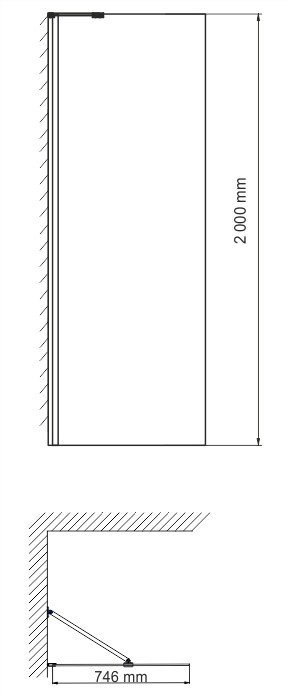 Боковая стенка Wasserkraft Aller  10H06-RP80 - 2