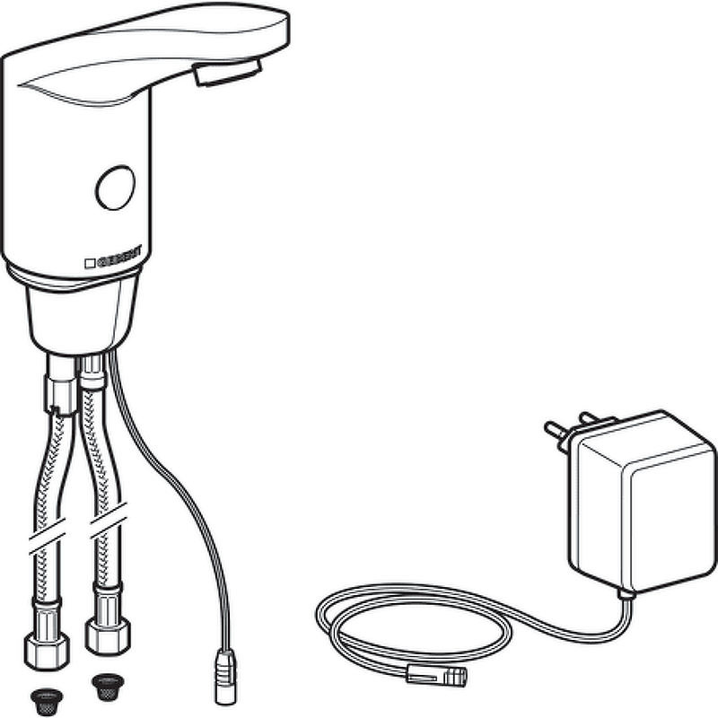 116.145.21.1 HyTronic185 IR смесит.бесконт, с внутр.регулир.темпер,230В хр.гл. - 1