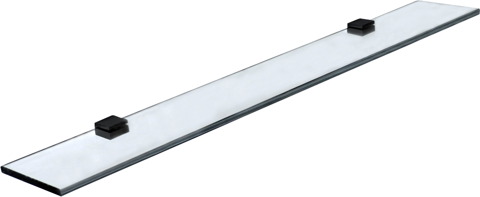 Полка STWORKI Glass Shelf 70 полкодержатели черные 3GW263TTKK000 - 0