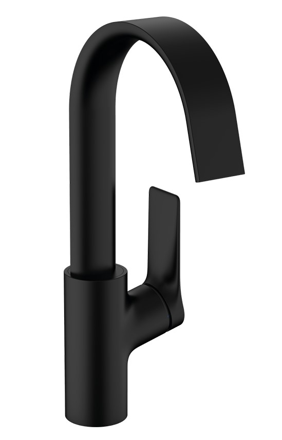 Смеситель для раковины Hansgrohe Vivenis черный матовый 75030670 - 0