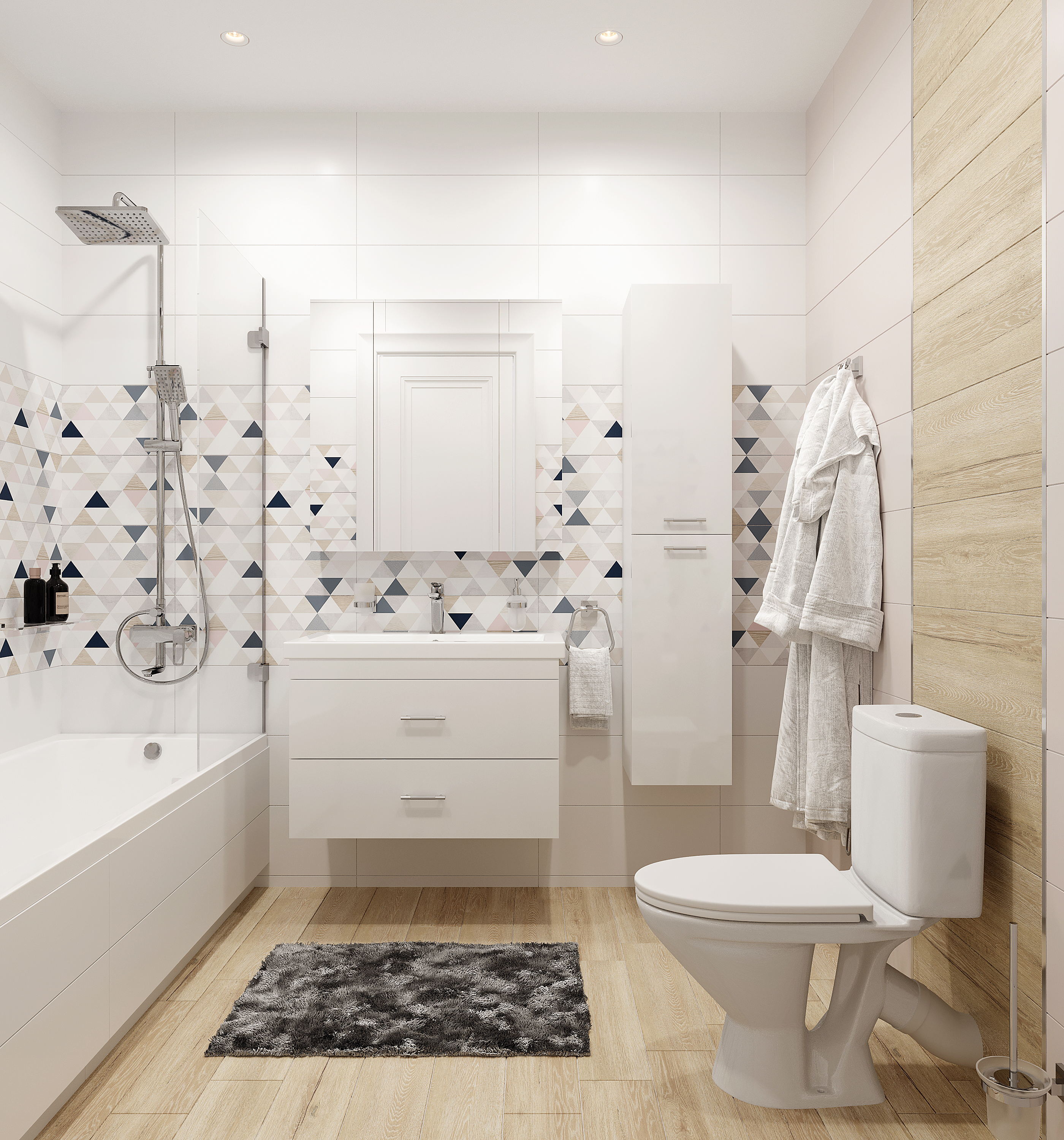 Тумба с раковиной DIWO Ростов 80 461340 - 1