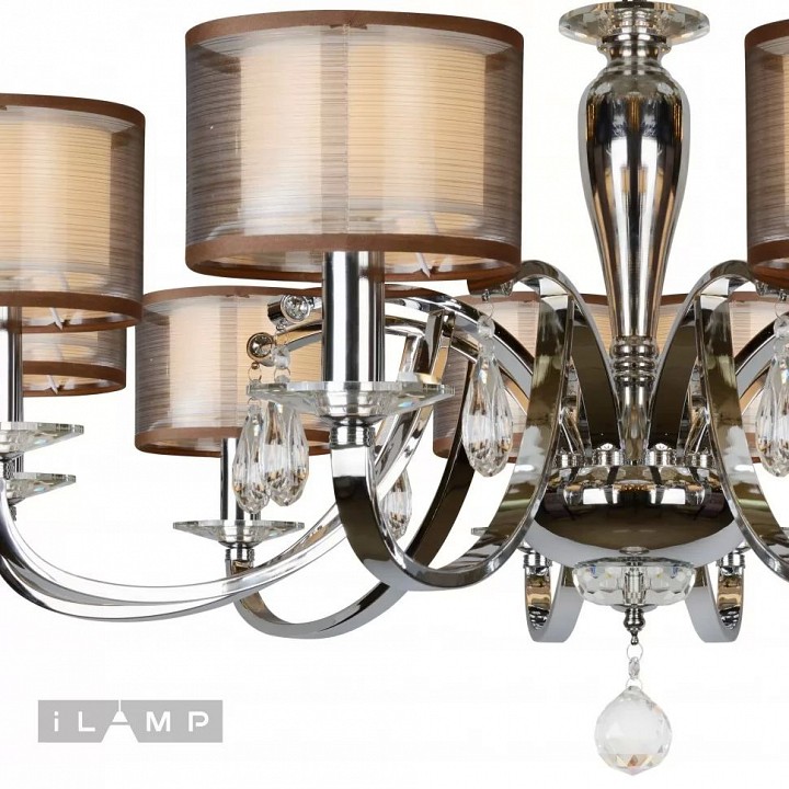 Подвесная люстра iLamp Mario RM16001/10CR - 1