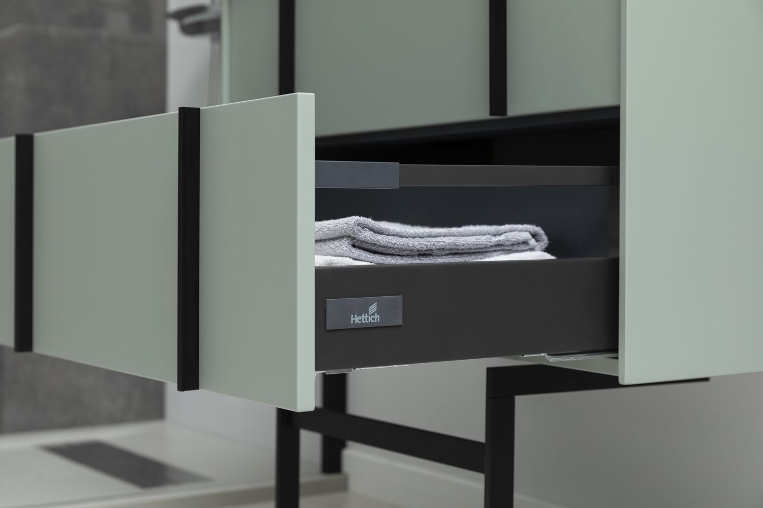 Тумба под раковину Allen Brau Reality 120 серо - зеленый матовый 1.32008.CGM - 16