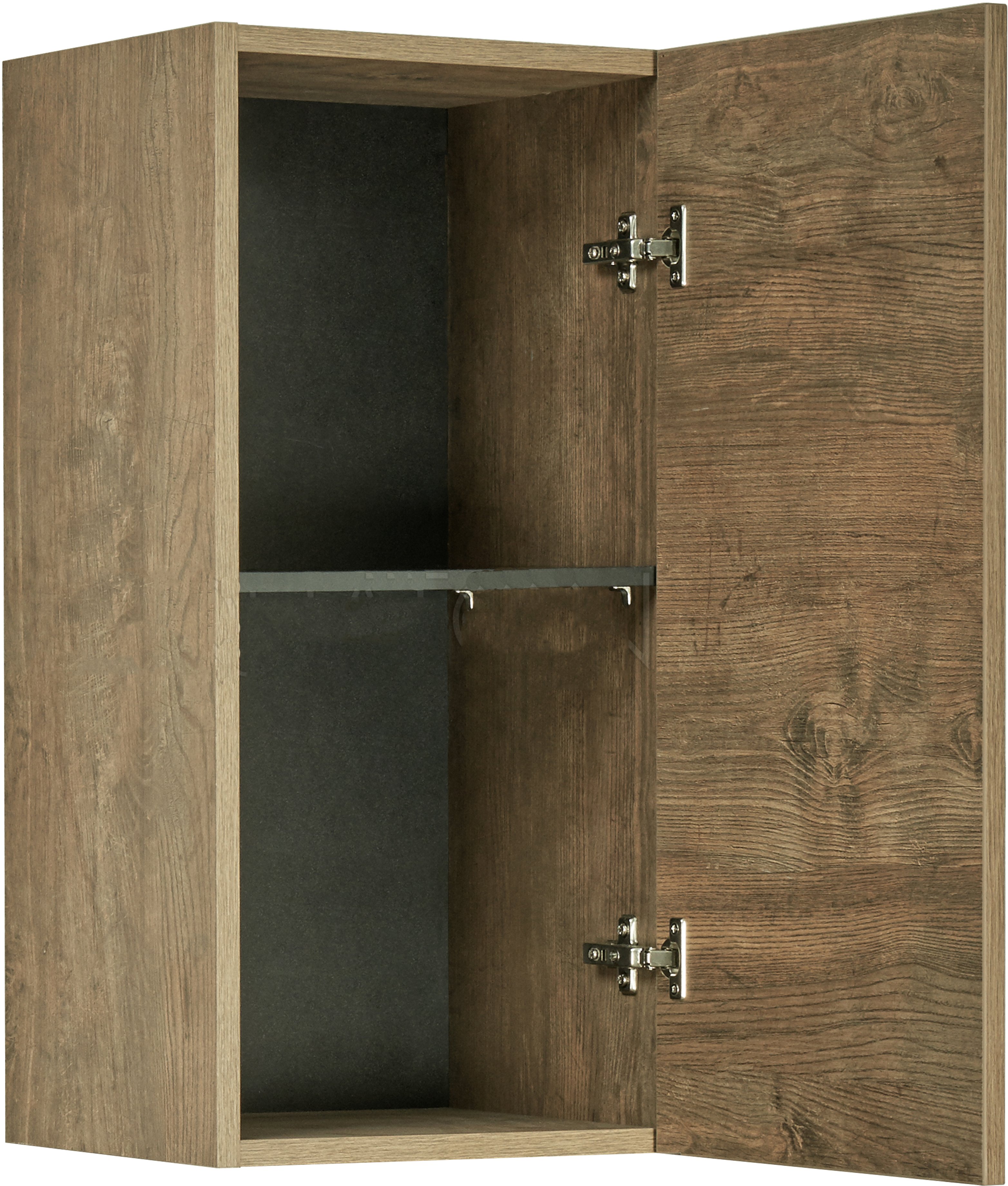 Шкаф подвесной Aquaton Лофт Фабрик 34 темное дерево 1A242803LTDY0 - 1