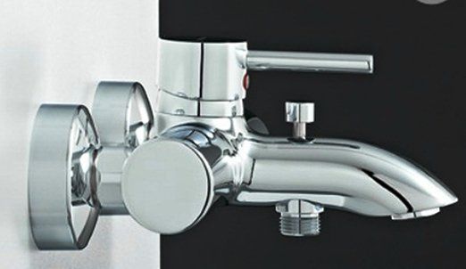 Смеситель Kludi Bozz 386910576 для ванны с душем - 3