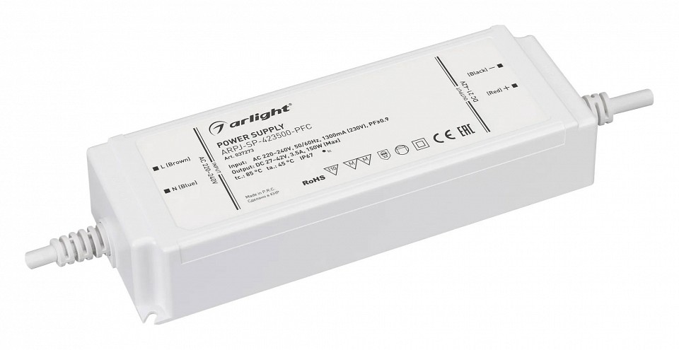 Блок питания с проводом Arlight ARPJ 037273 - 0