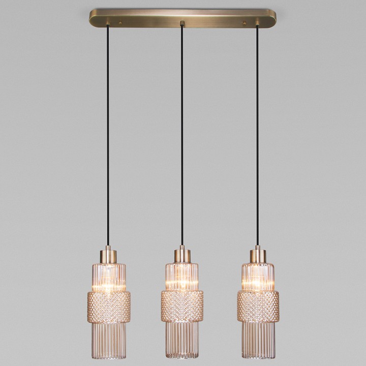 Подвесной светильник Eurosvet Soho 50209/3 бронза - 0