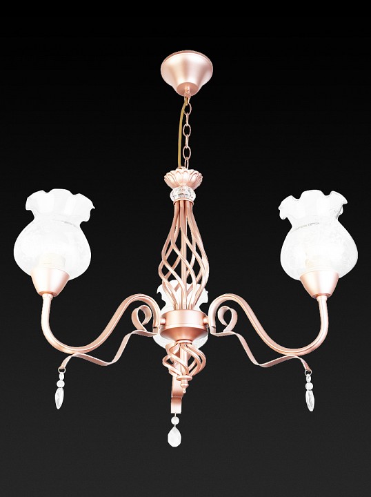 Подвесная люстра Toplight Kelli TL5680D-03PG - 2