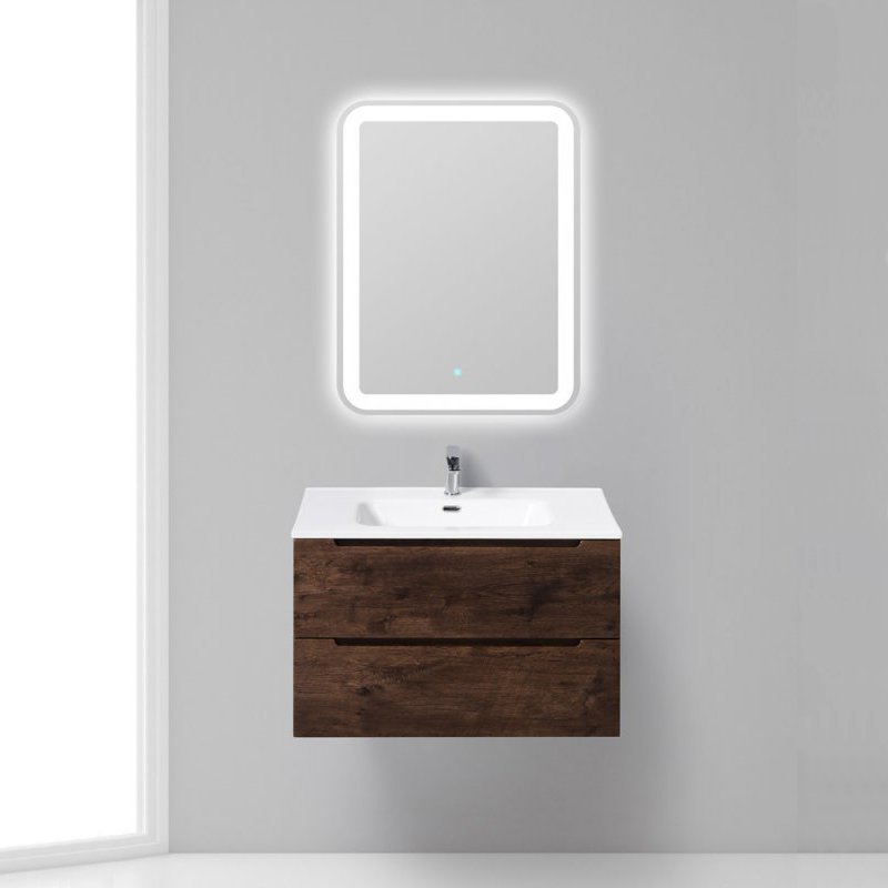 Тумба под раковину Belbagno Etna 80 темное дерево ETNA-800-2C-SO-RW-P - 1