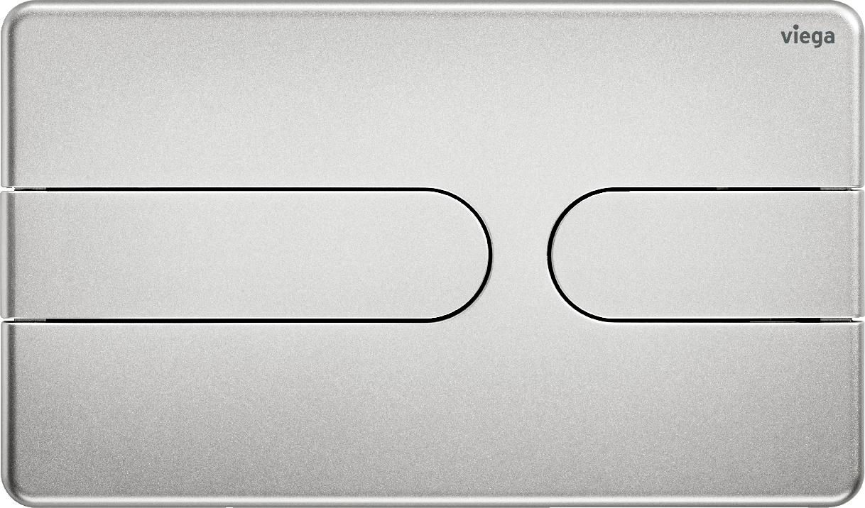 773069 Prevista Панель смыва для унитазов Visign for style 23, пластик, хром матовый, модель 8613.1 - 1